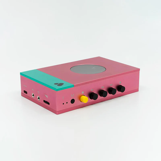 Portable BT Cassette Player Lecteur rose et vert โข Edith |