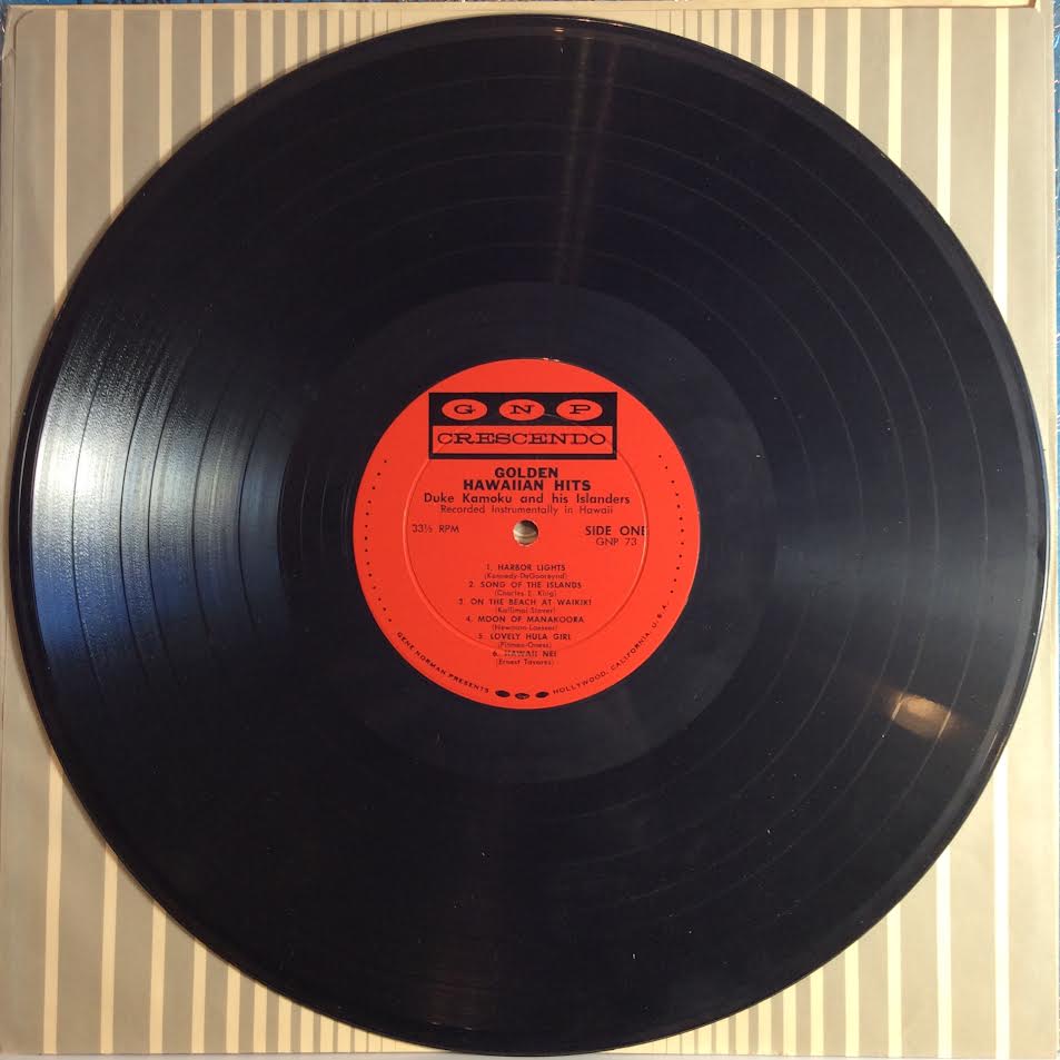 Duke Kamoku And His Islanders - Golden Hawaiian Hits (VINYL) | Excellent+ (EX+) Near Mint (NM)