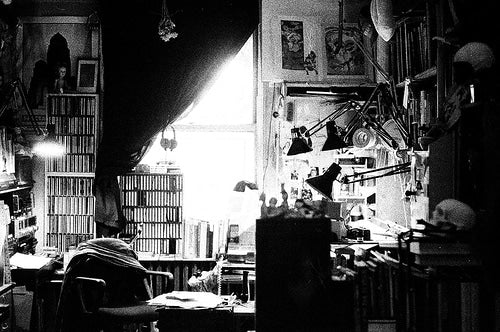 I just work here - Artist studios captured on film