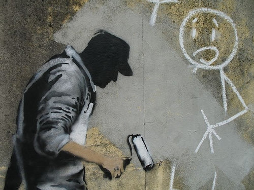 World admires Banksy doing New Orleans while the city is evacuated on Katrina 3rd anniversary; GOP scrambles to exploit situation at Convention