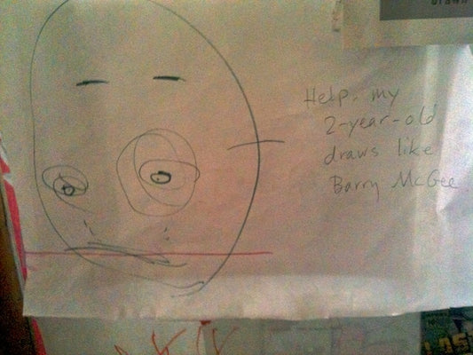 Help. My 2-Year-Old Draws LIke Barry McGee