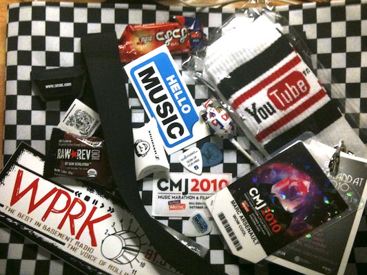 Your 2010 CMJ Schwag Report