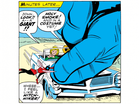 Three Jack Kirby Avengers Panels