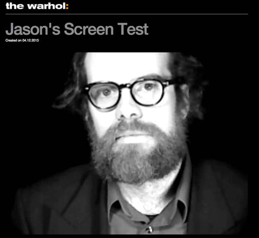 Jason Martin Warhol Museum Screen Test