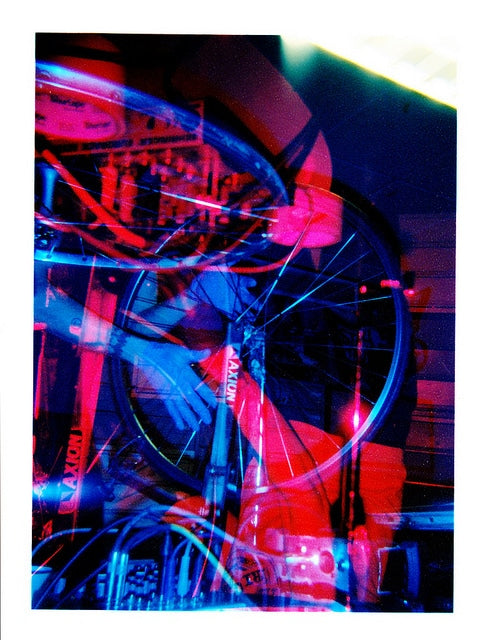 Offset Needle Radius Filtered Through The Holga