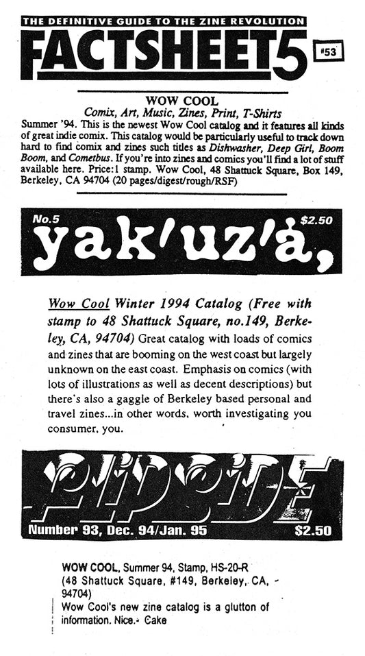 Wow Cool @25 The Reviews Are In 1994
