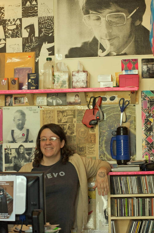Wall of Sound - Phil Spector looks down upon Angela Sawyer of Weirdo Records on the Day before his Conviction for Murder