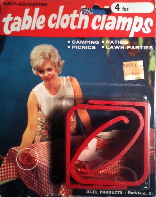 Self-Adjusting Table Cloth Clamps