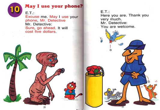 May I Use Your Phone? E.T. Meets the Inspector