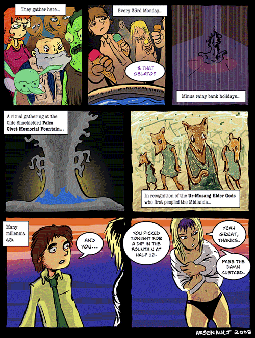 I'm a big loser in the Scary Go Round Feats of Strength