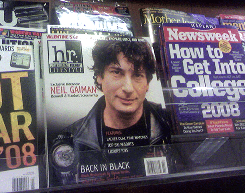 Neil Gaiman is watching you