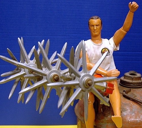 Oscar Goldman with the Exploding Briefcase