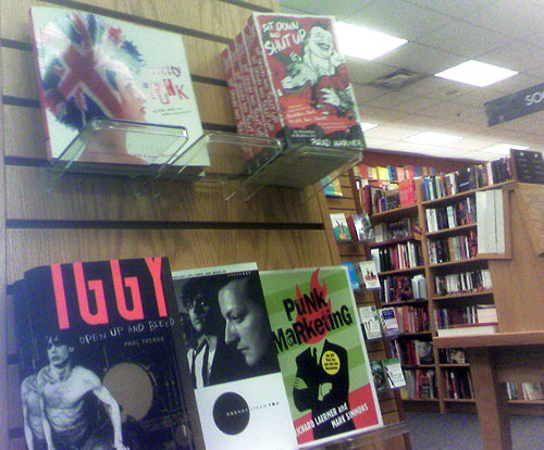 If you were really punk you’d have thrown a full bottle