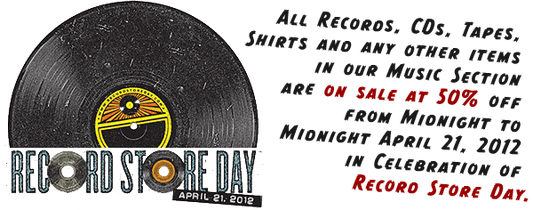 Celebrate Record Store Day with 50% Off on Wow Cool Music