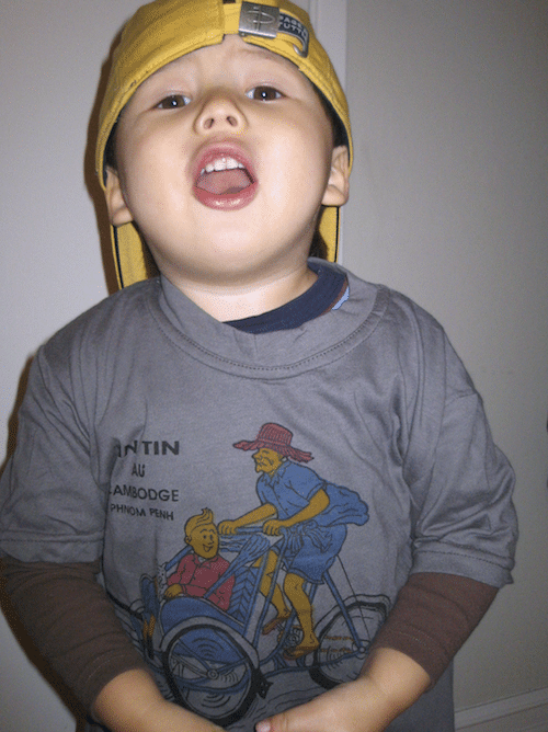 Tintin in Cambodia