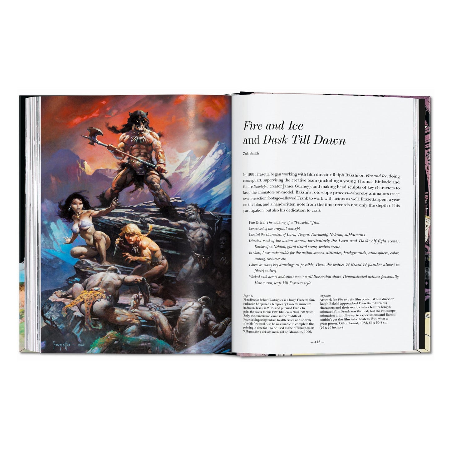 The Fantastic Worlds of Frank Frazetta. 45th Ed. (German, French, English)