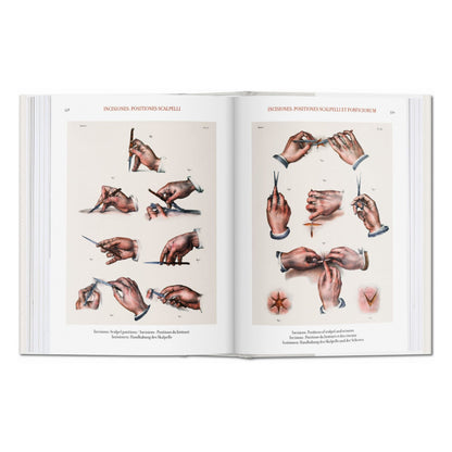 Bourgery. Atlas of Human Anatomy and Surgery (German, French, English)