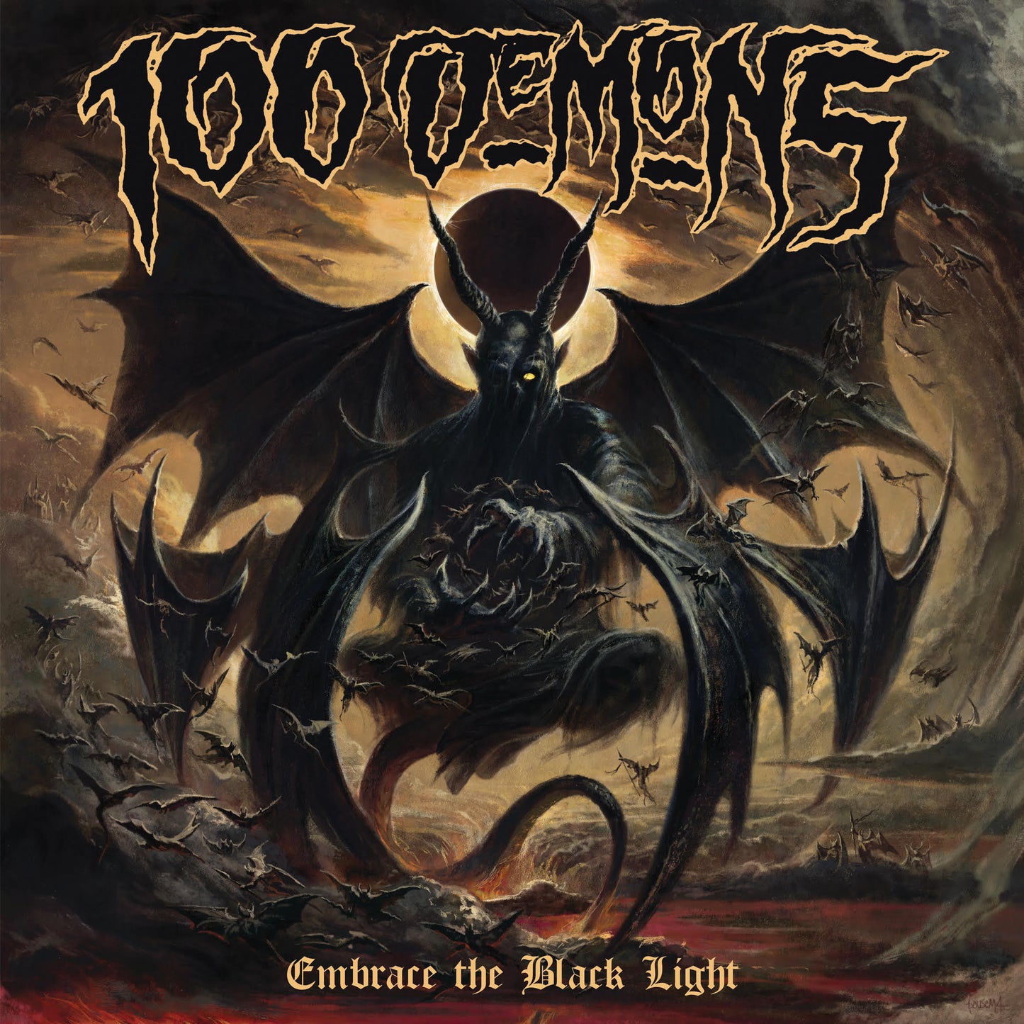 100 Demons - Embrace The Black Light |