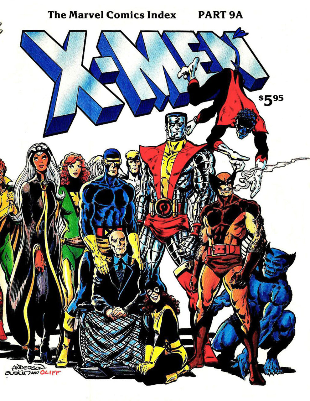 Marvel Comics Index #9A - X-Men