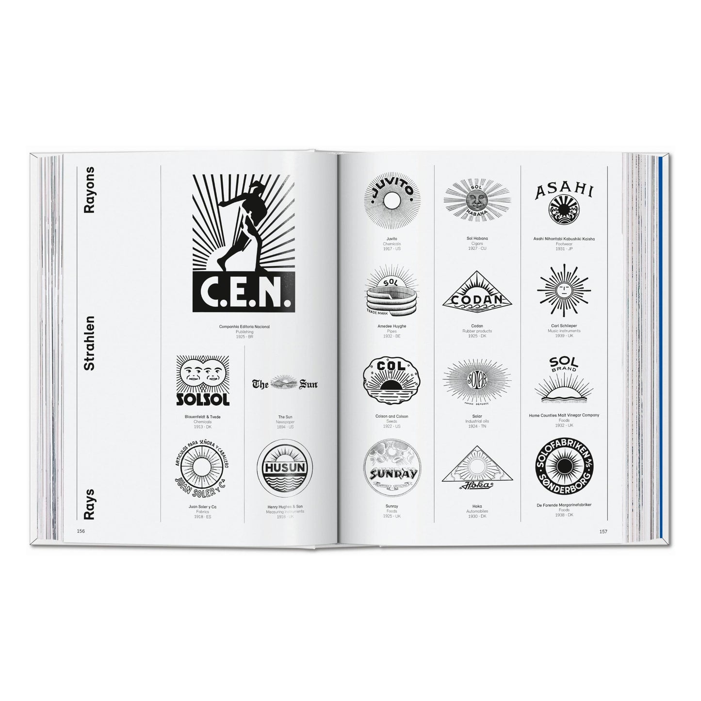 Logo Beginnings. Logo Modernism. 45th Ed. (German, French, English)
