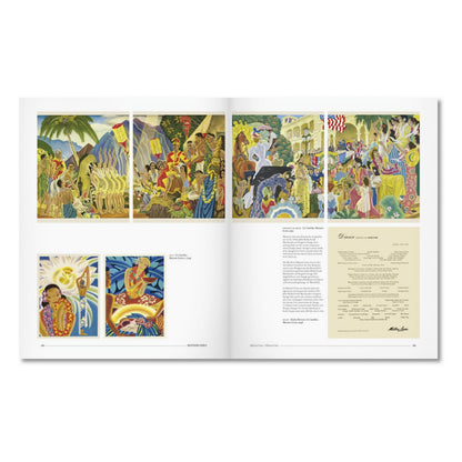 Menu Design in America (German, French, English)