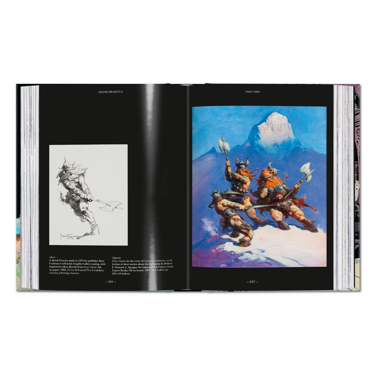 The Fantastic Worlds of Frank Frazetta. 45th Ed. (German, French, English)
