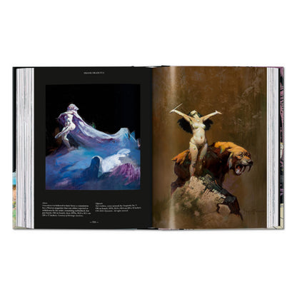 The Fantastic Worlds of Frank Frazetta. 45th Ed. (German, French, English)