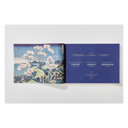 Hokusai. Thirty-six Views of Mount Fuji (German, French, English)