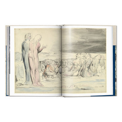 William Blake. Dante’s ‘Divine Comedy’. The Complete Drawings (English)