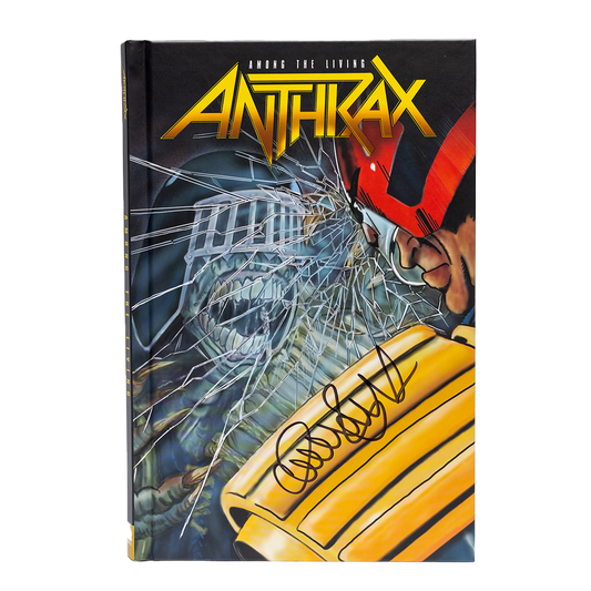 SIGNED Anthrax: Among The Living Graphic Novel (Judge Dredd Edition)