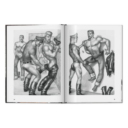 The Little Book of Tom. Bikers (German, French, English)