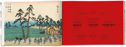 Hiroshige & Eisen. The Sixty-Nine Stations along the Kisokaido (German, French, English)