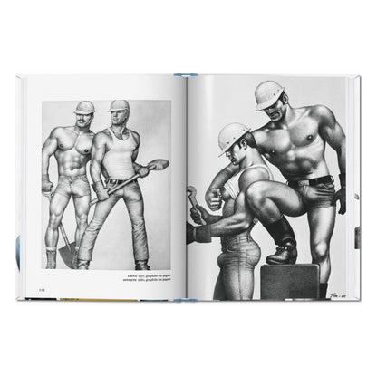 The Little Book of Tom. Blue Collar (German, French, English)