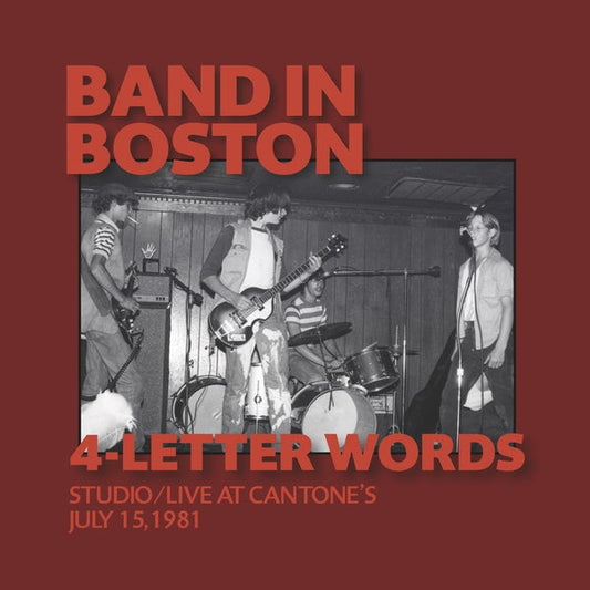 Band In Boston: Studio/Live at Cantone's July 15, 1981 |