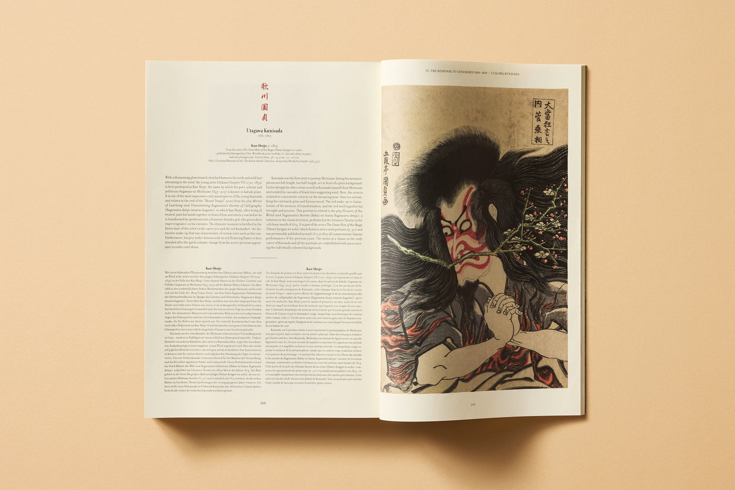 Japanese Woodblock Prints (German, French, English)