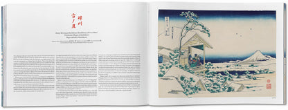 Hokusai. Thirty-six Views of Mount Fuji (German, French, English)