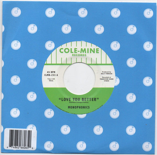 Love You Better / The Shape Of My Teardrops | Mint (M) Mint (M)