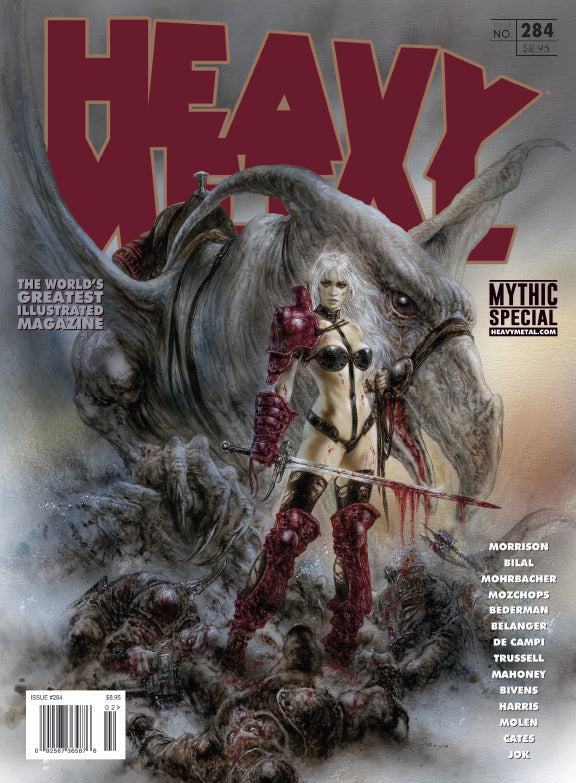 Heavy Metal Magazine #284 - Luis Royo cover
