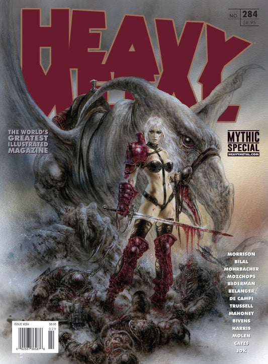 Heavy Metal Magazine #284 - Luis Royo cover