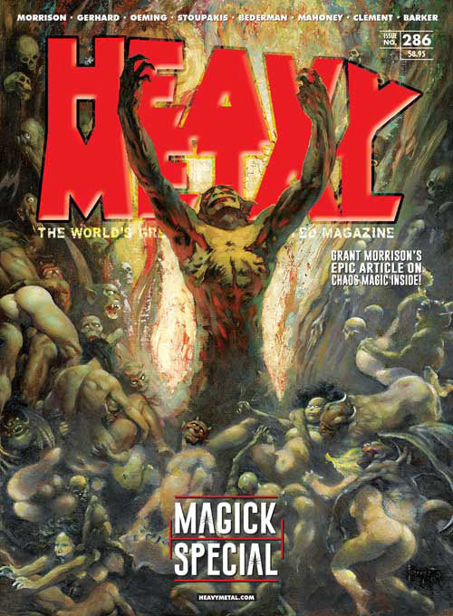 Heavy Metal Magazine #286 - Frank Frazetta Cover