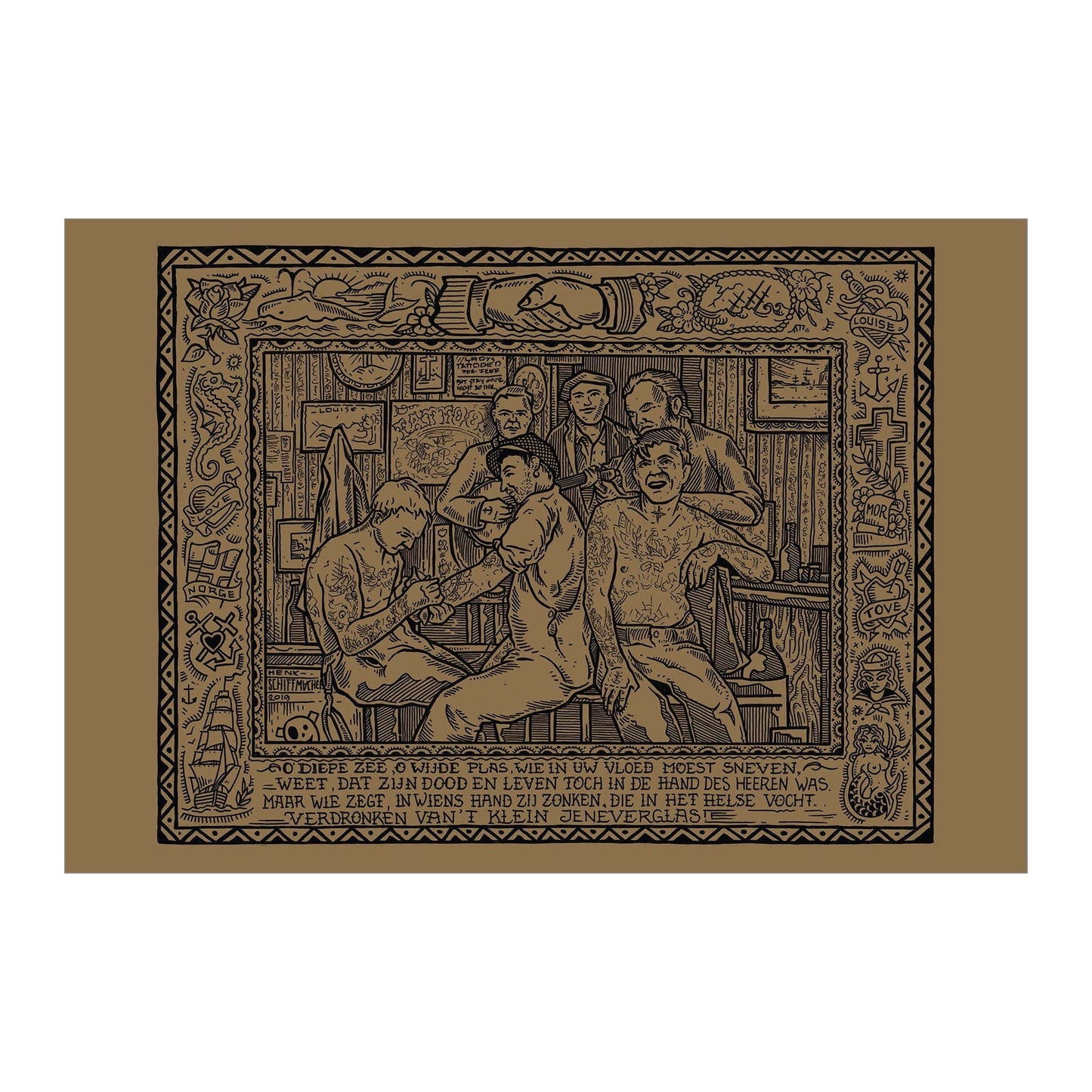 TATTOO. Henk Schiffmacher’s Private Collection (German, French, English)