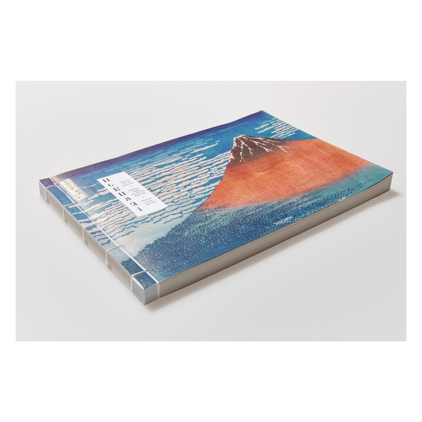 Hokusai. Thirty-six Views of Mount Fuji (German, French, English)