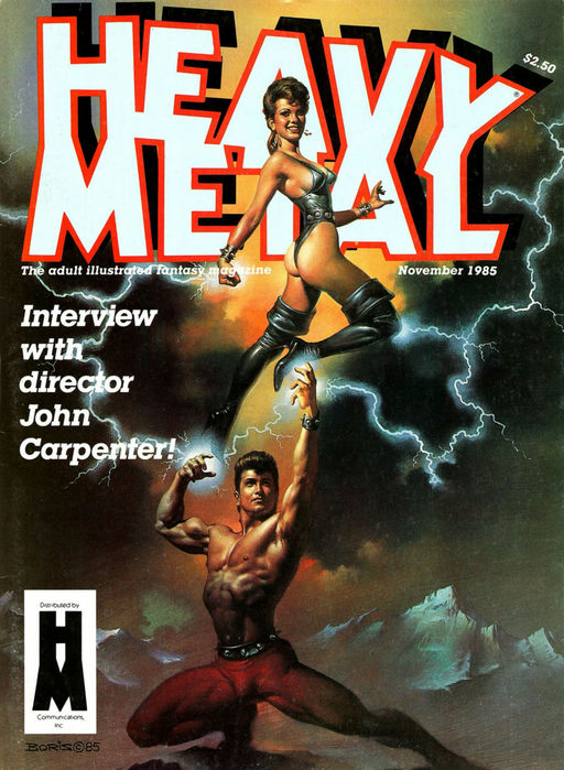 Heavy Metal Magazine November 1985 - Vol. 9 #8