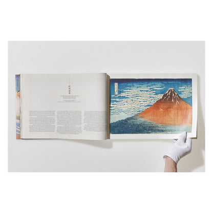Hokusai. Thirty-six Views of Mount Fuji (German, French, English)