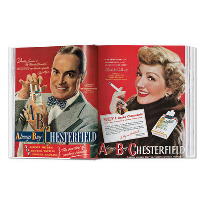 All-American Ads of the 40s (German, French, English)