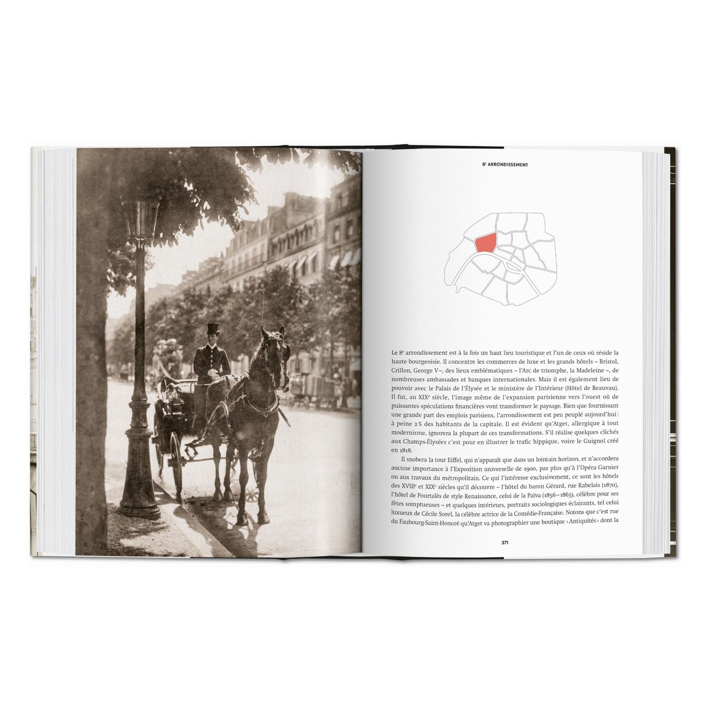 Eugène Atget. Paris (German, French, English)