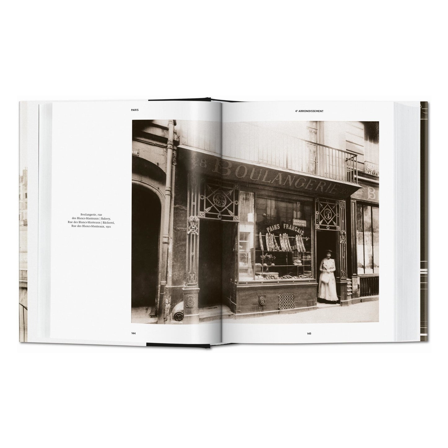Eugène Atget. Paris (German, French, English)
