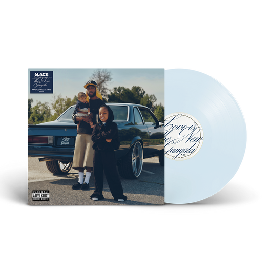 6lack - Love Is The New Gangsta (Alternate Cover) [Moonlight Clear Vinyl] |