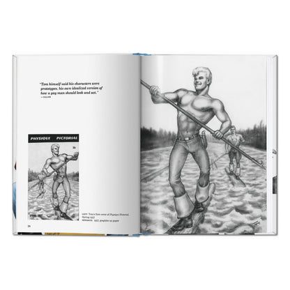 The Little Book of Tom. Blue Collar (German, French, English)