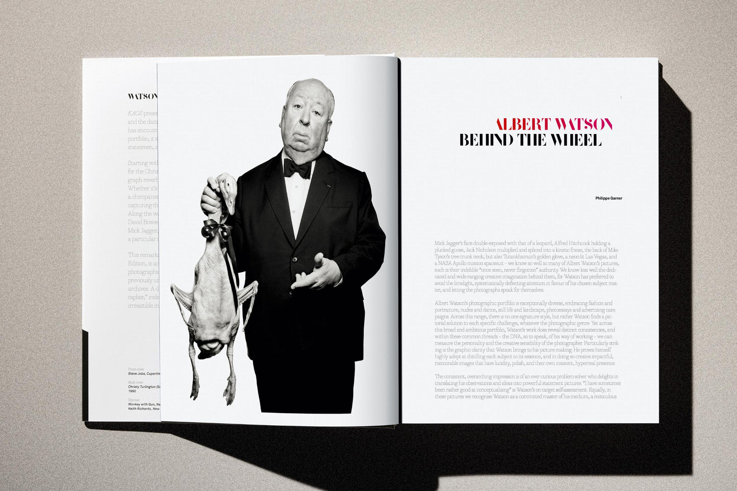 Albert Watson. Kaos (German, French, English)